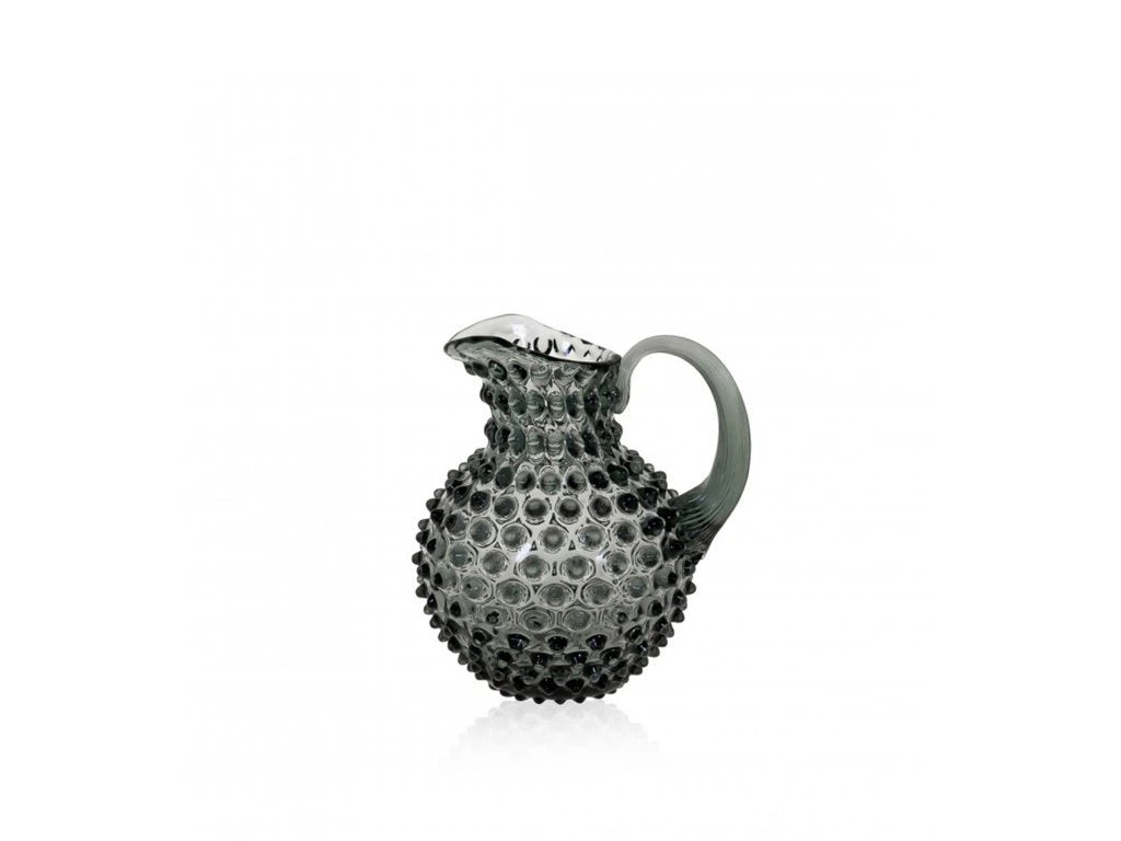 Grey Smoke Hobnail Jug