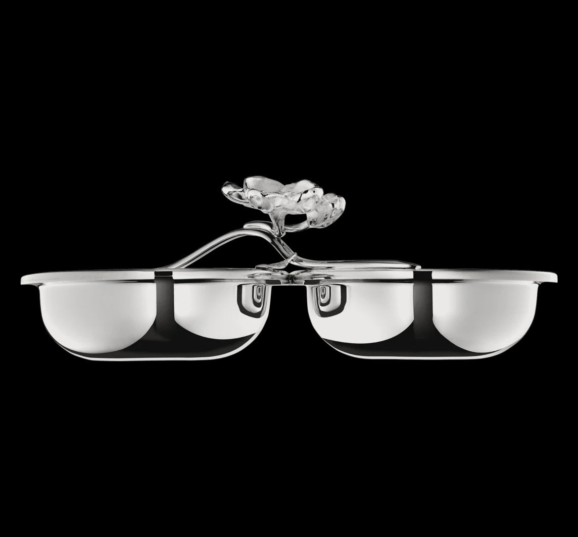 Anemone Silver Dish