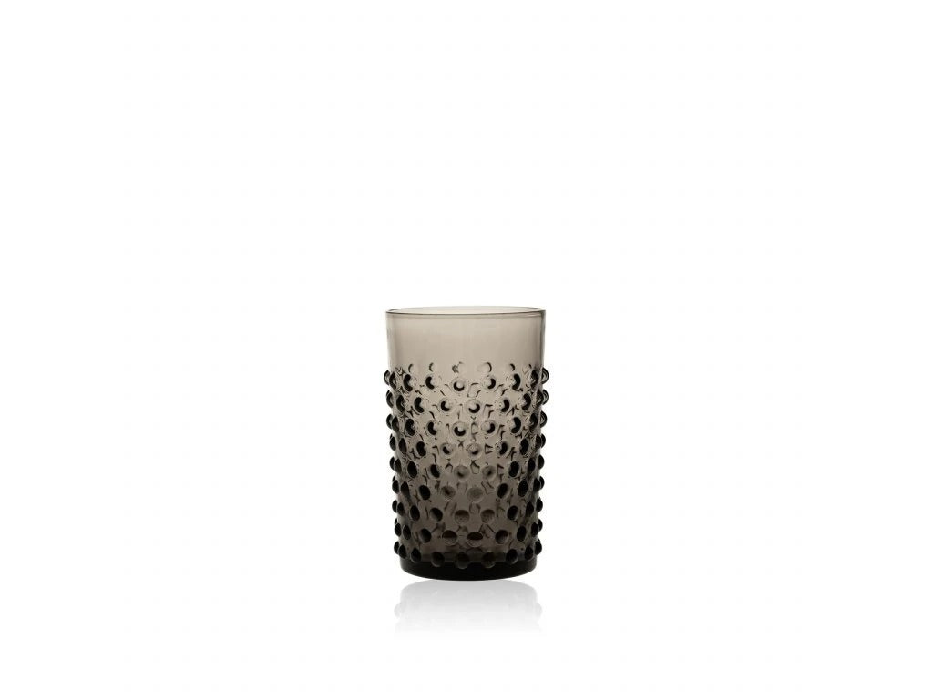 Black Smoke Hobnail Tumblers