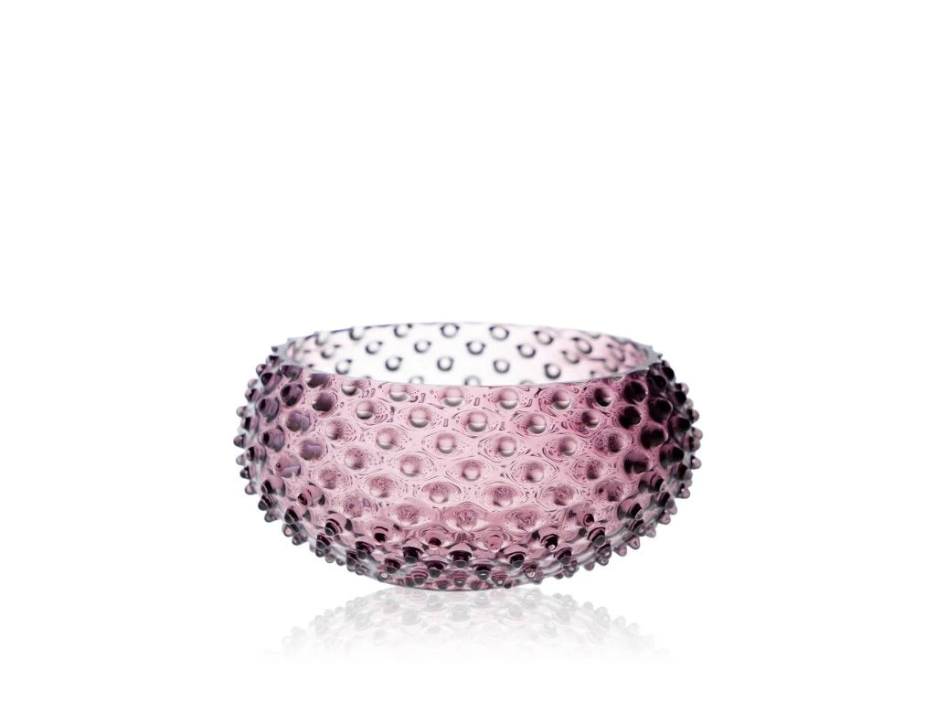Underlay Violet Hobnail Large Bowl