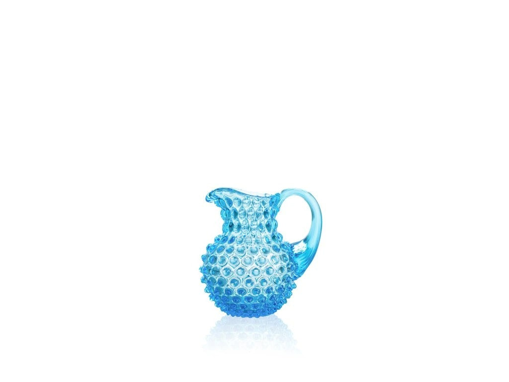 Azure Hobnail Creamer