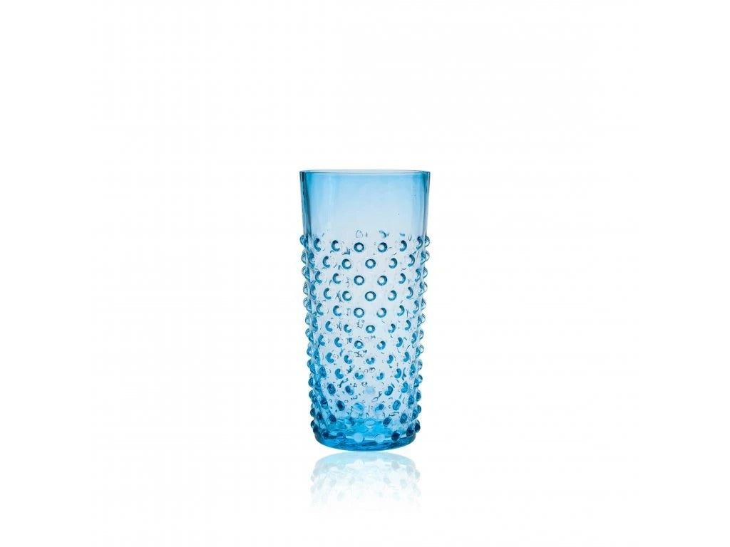 Azure Hobnail Tumblers Large