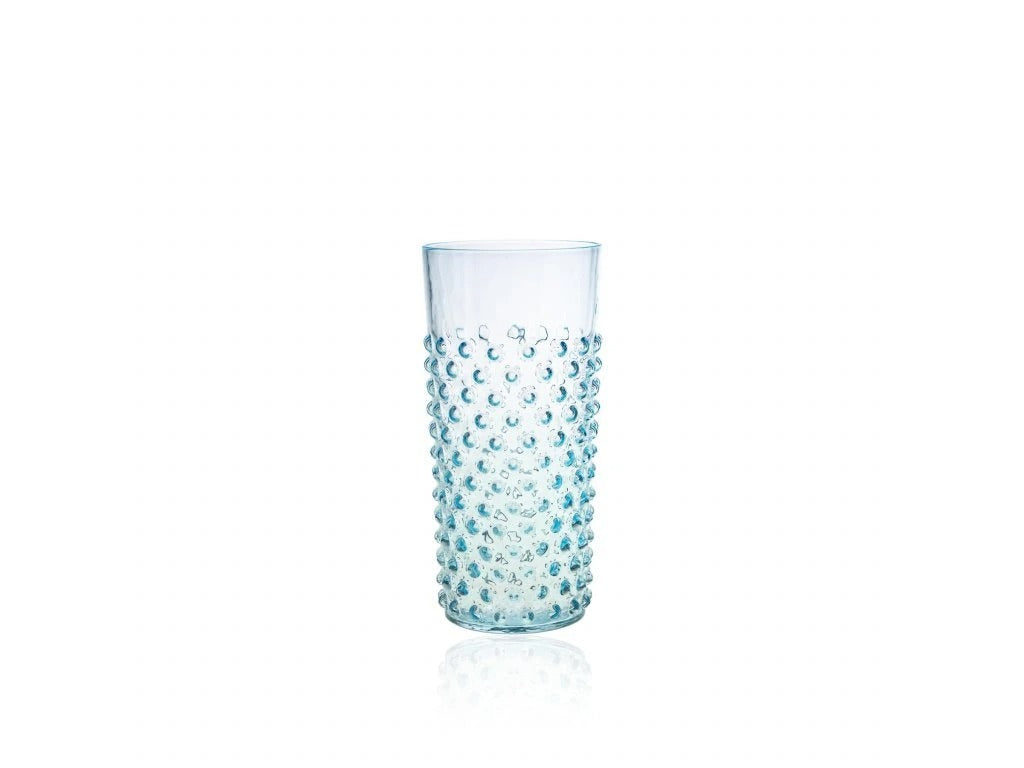 Underlay Azure Hobnail Tumblers Large