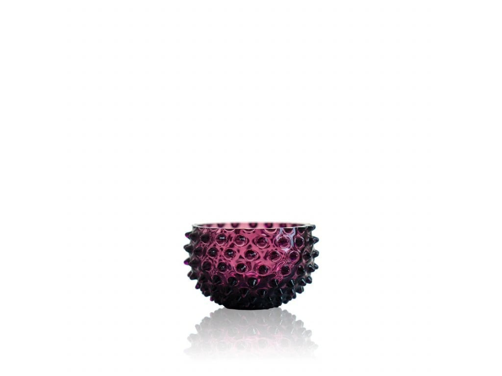 Violet Hobnail Bowl