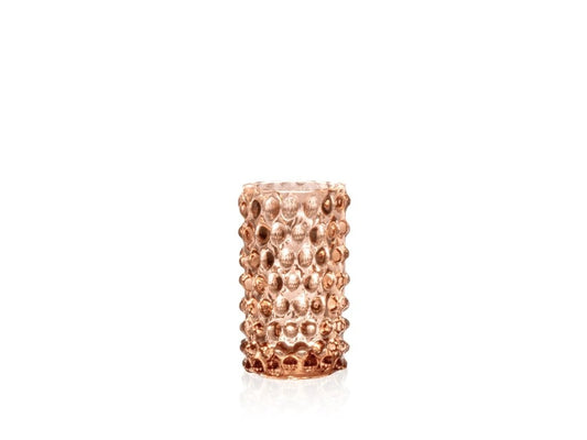 Bronze Hobnail Bud Vase