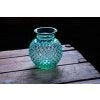 Beryl Hobnail Collar Vase