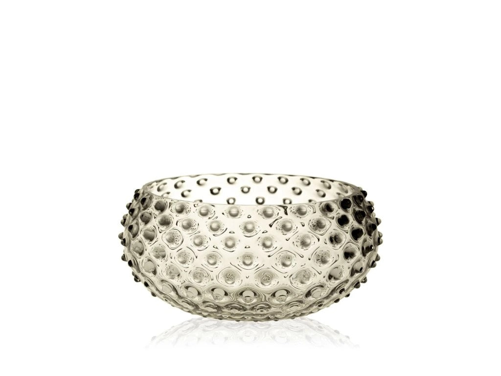 Underlay Black Smoke Hobnail Large Bowl