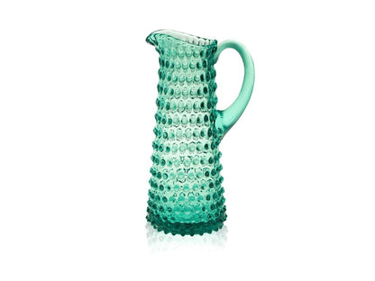 Beryl Hobnail Jug Tall