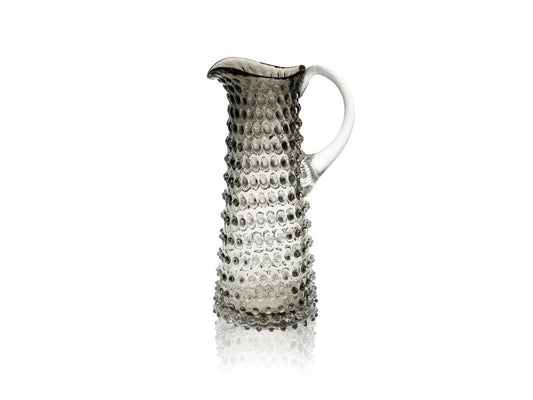 Underlay Black Smoke Hobnail Jug Tall