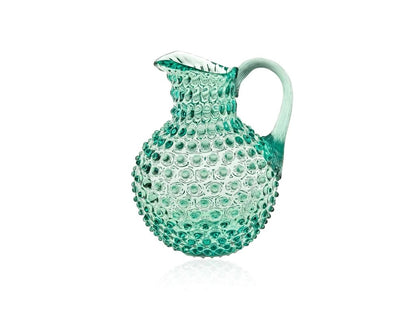 Beryl Hobnail Large Jug