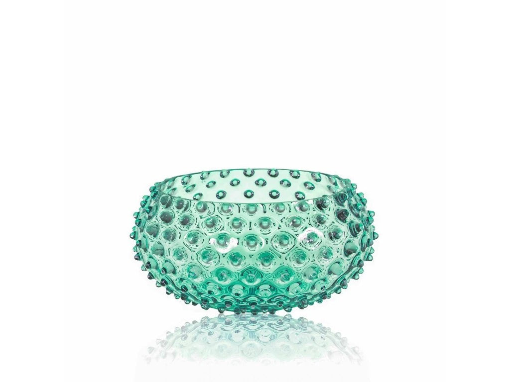Beryl Hobnail Large Bowl