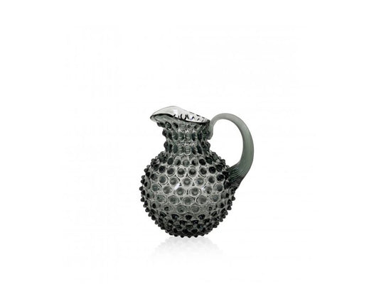 Grey Smoke Hobnail Jug