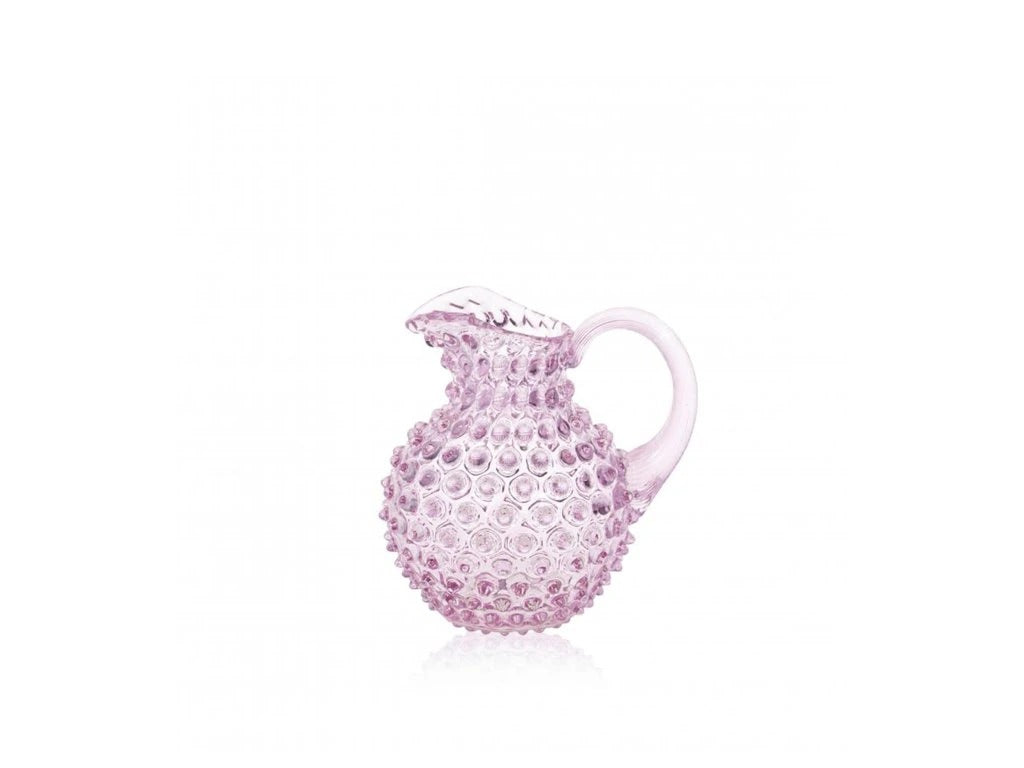 Lilac Hobnail Jug 1L