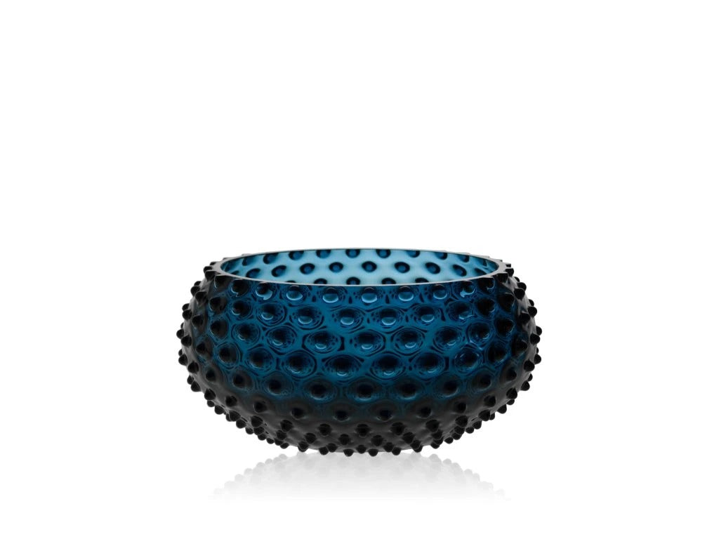 Royal Blue Hobnail - Large Bowl