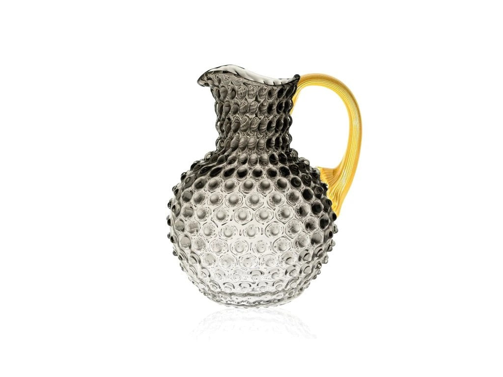 Underlay Black Smoke Hobnail Large Jug 2L