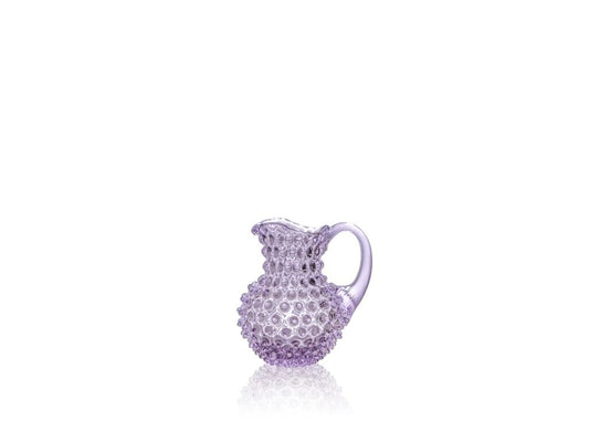Lilac Hobnail Creamer