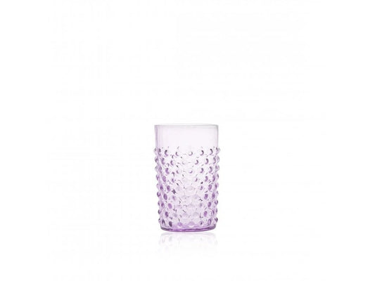 Lilac Hobnail Tumblers
