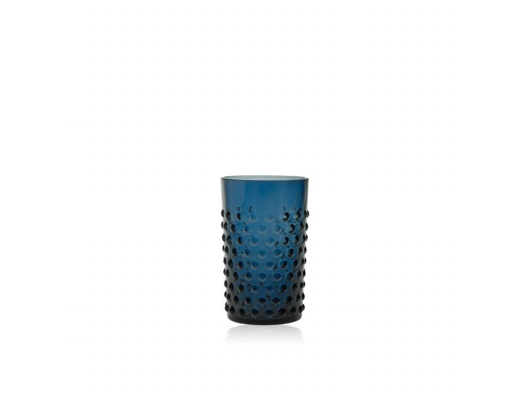 Royal Blue Hobnail Tumblers