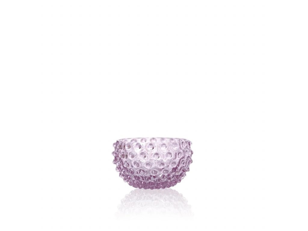 Lilac Hobnail Small Bowl