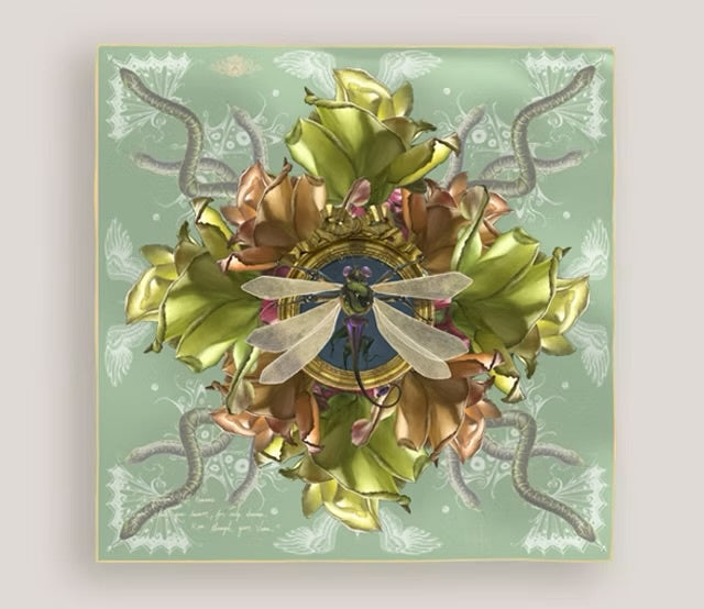 Tim Cantor Silk Scarf - Twice Told Tale