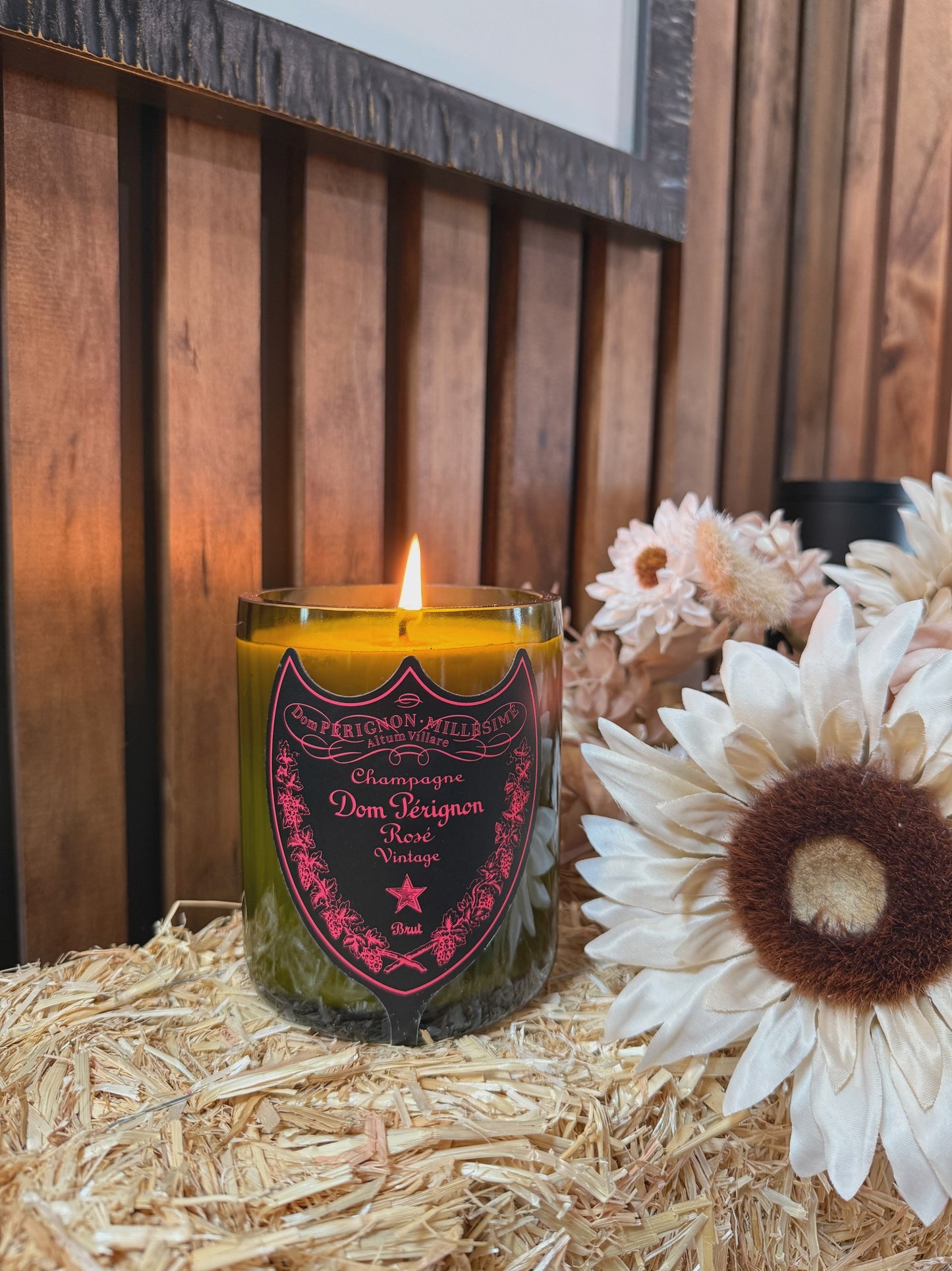 Dom Perignon Rose Candle - Love Spell