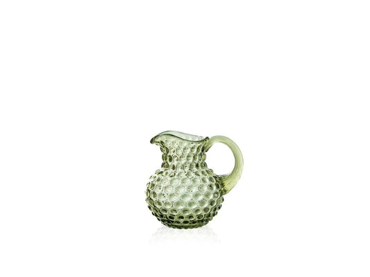 Olive Green Hobnail Creamer Jug 500 ml