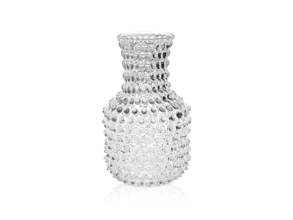 Clear Hobnail Carafe