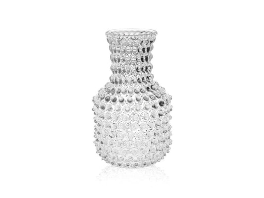 Clear Hobnail Carafe