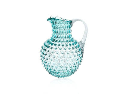 Underlay Aquamarine Hobnail Jug