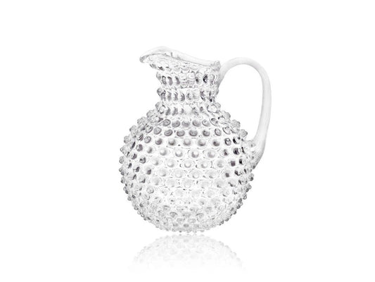 Clear Hobnail Large Jug