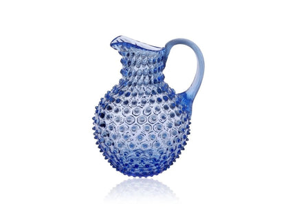 Light Blue Hobnail Jug