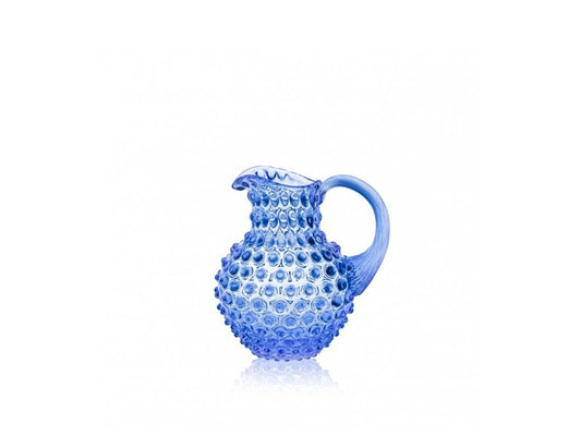 Light Blue Hobnail Jug
