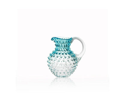 Underlay Aquamarine Hobnail Jug