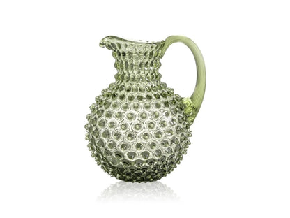 Olive Green Hobnail - Jug