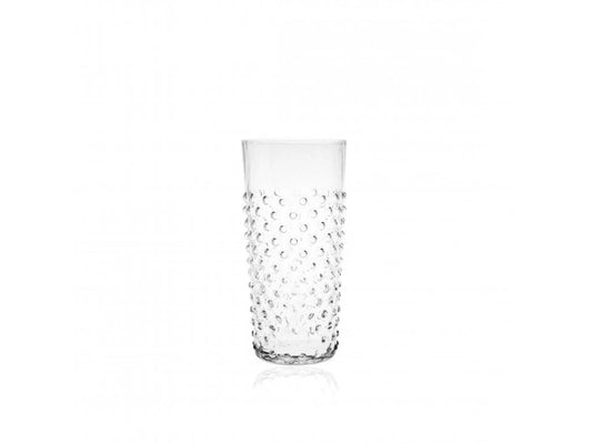 Clear Hobnail Tumblers Large