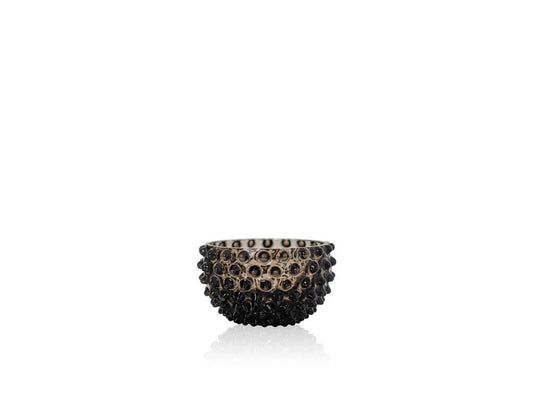 Black Smoke Hobnail Small Bowl