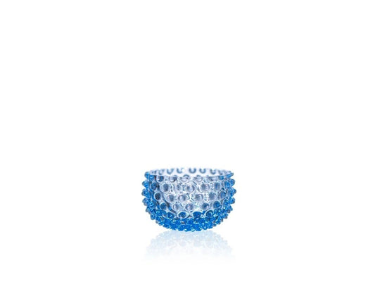 Light Blue Hobnail Small Bowl