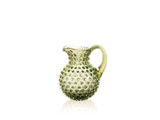 Olive Green Hobnail - Jug