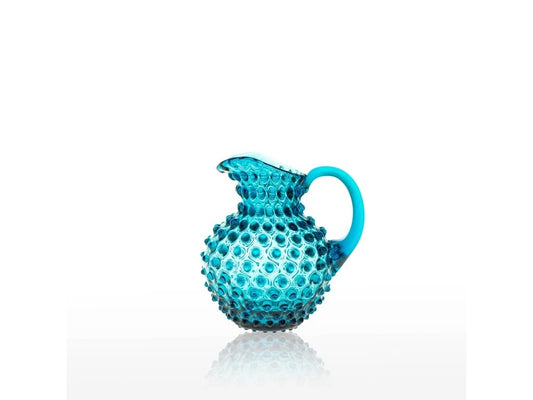 Aquamarine Hobnail Creamer
