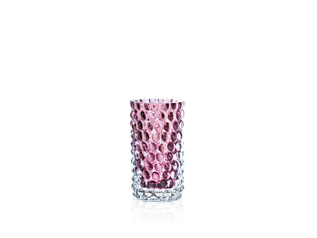 Underlay Violet Hobnail Bud Vase