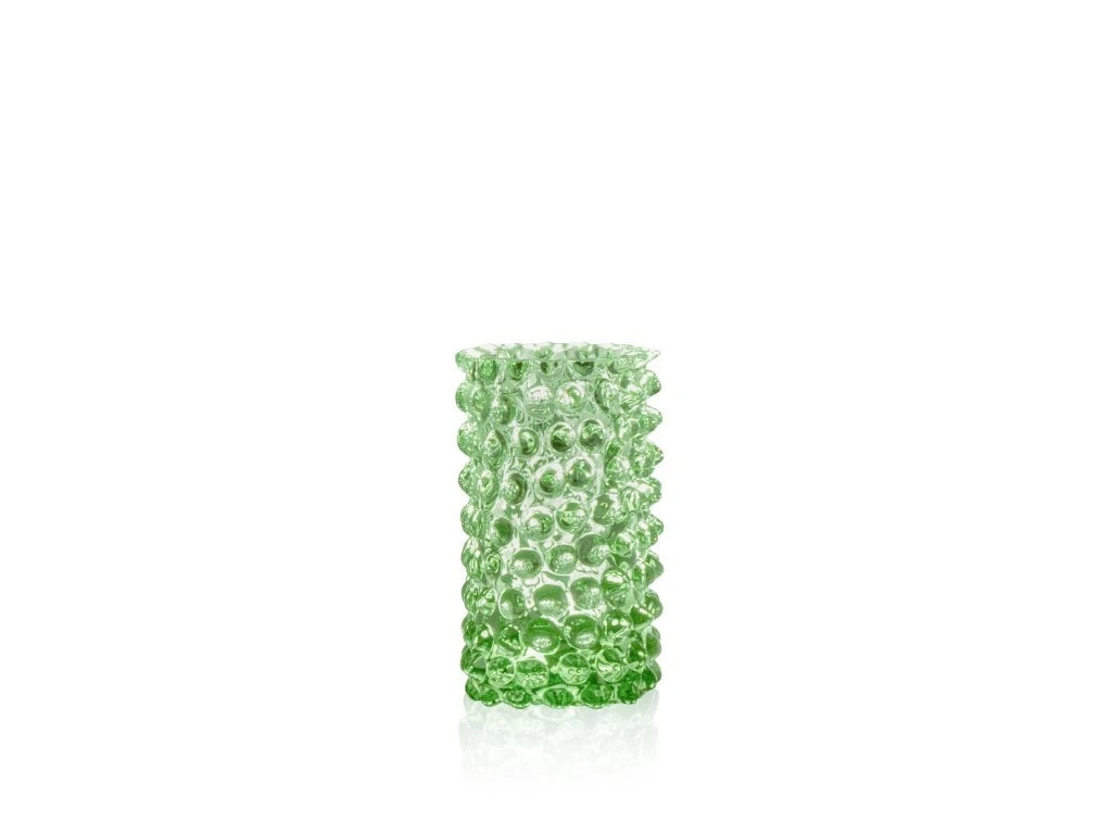 Light Green Hobnail Bud Vase