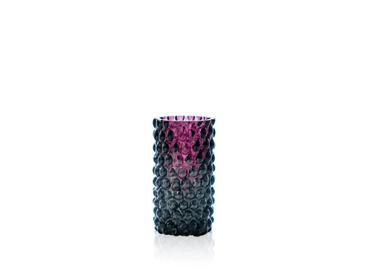 Violet Hobnail Bud Vase