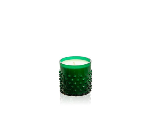 Christmas Hobnail Candle