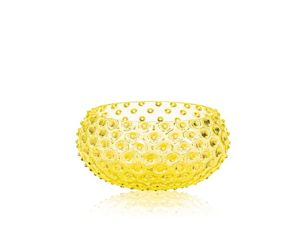 Citrine Hobnail - Large Bowl