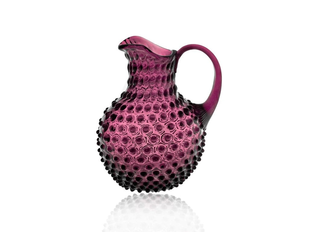 Violet Hobnail Jug