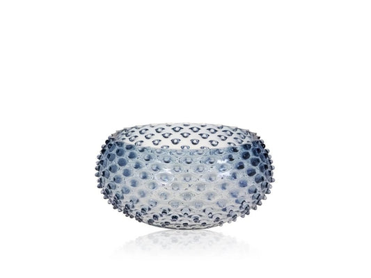 Underlay Blue Smoke Hobnail Large Bowl