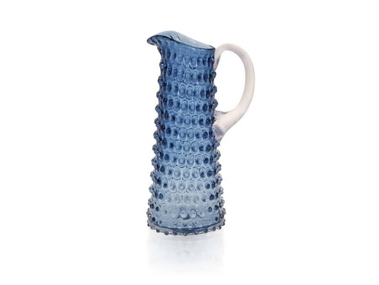 Underlay Blue Smoke Hobnail Jug Tall