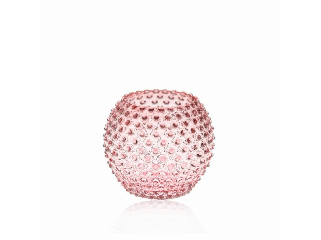 Rosaline Hobnail Round Vase
