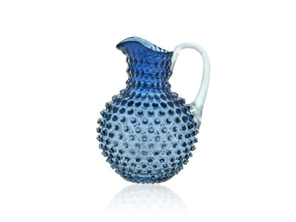 Underlay Blue Smoke Hobnail Large Jug 2L