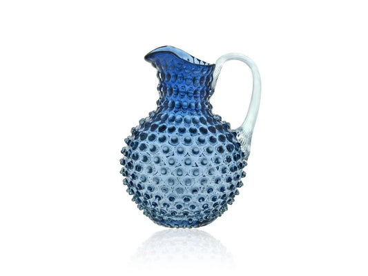 Underlay Blue Smoke Hobnail Large Jug 2L